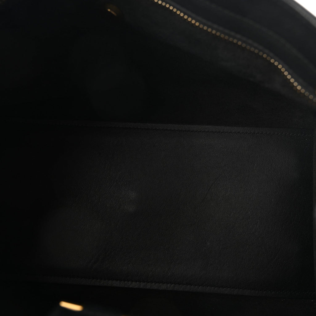 Calfskin Small Classic Y Cabas Black