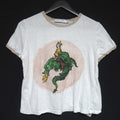 Christian Dior Print Cotton Linen Blend T-shirt