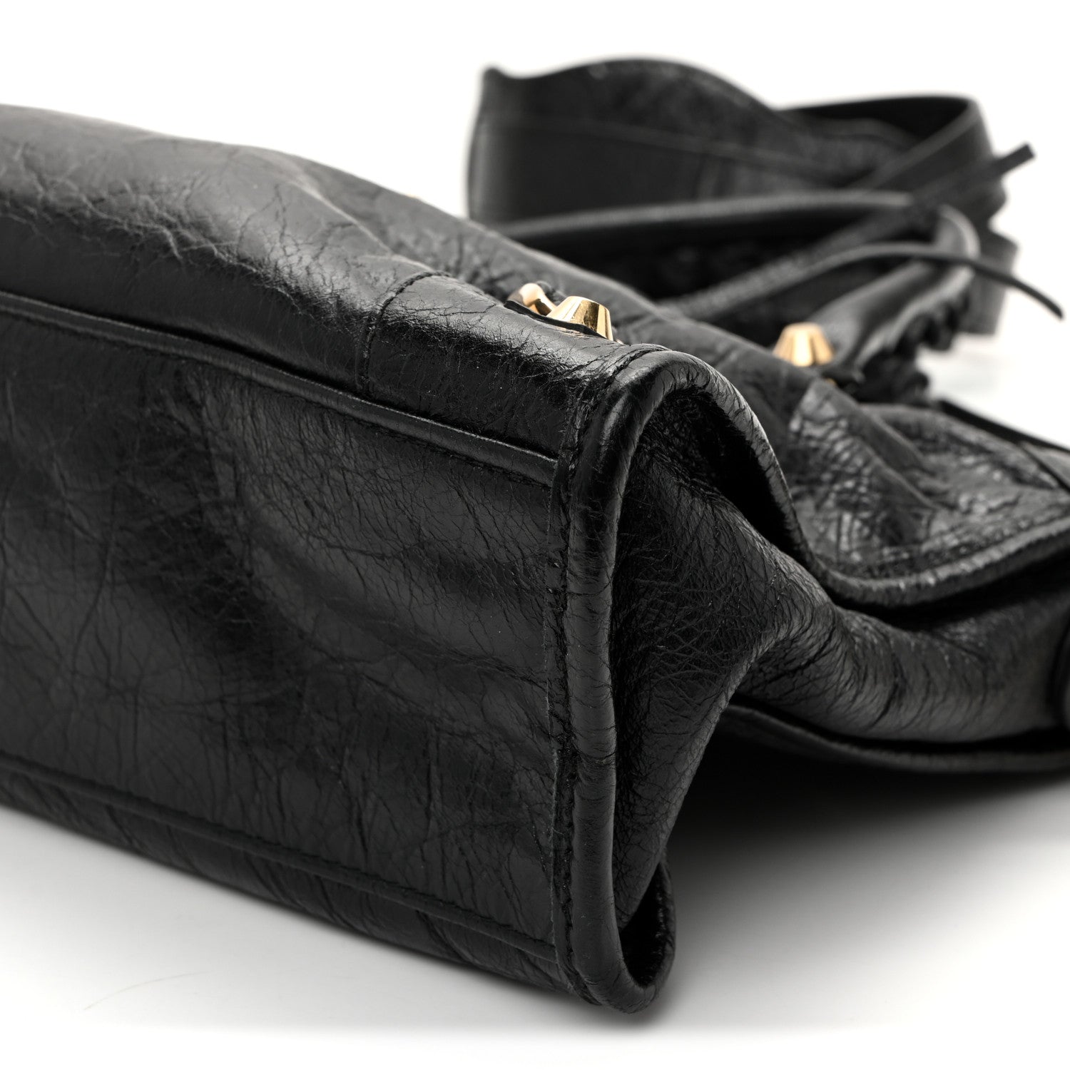 Agneau Classic Gold Hardware S City Black
