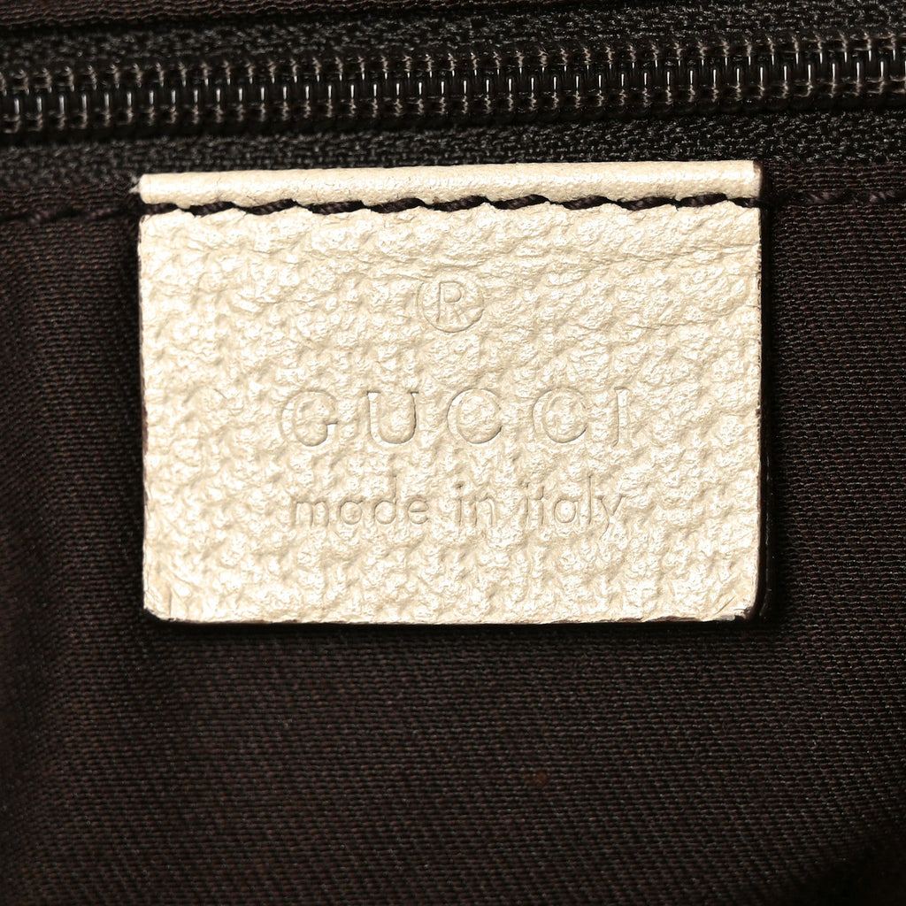 Monogram Small Abbey Tote Off White
