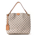 Damier Azur Graceful PM Rose Ballerine