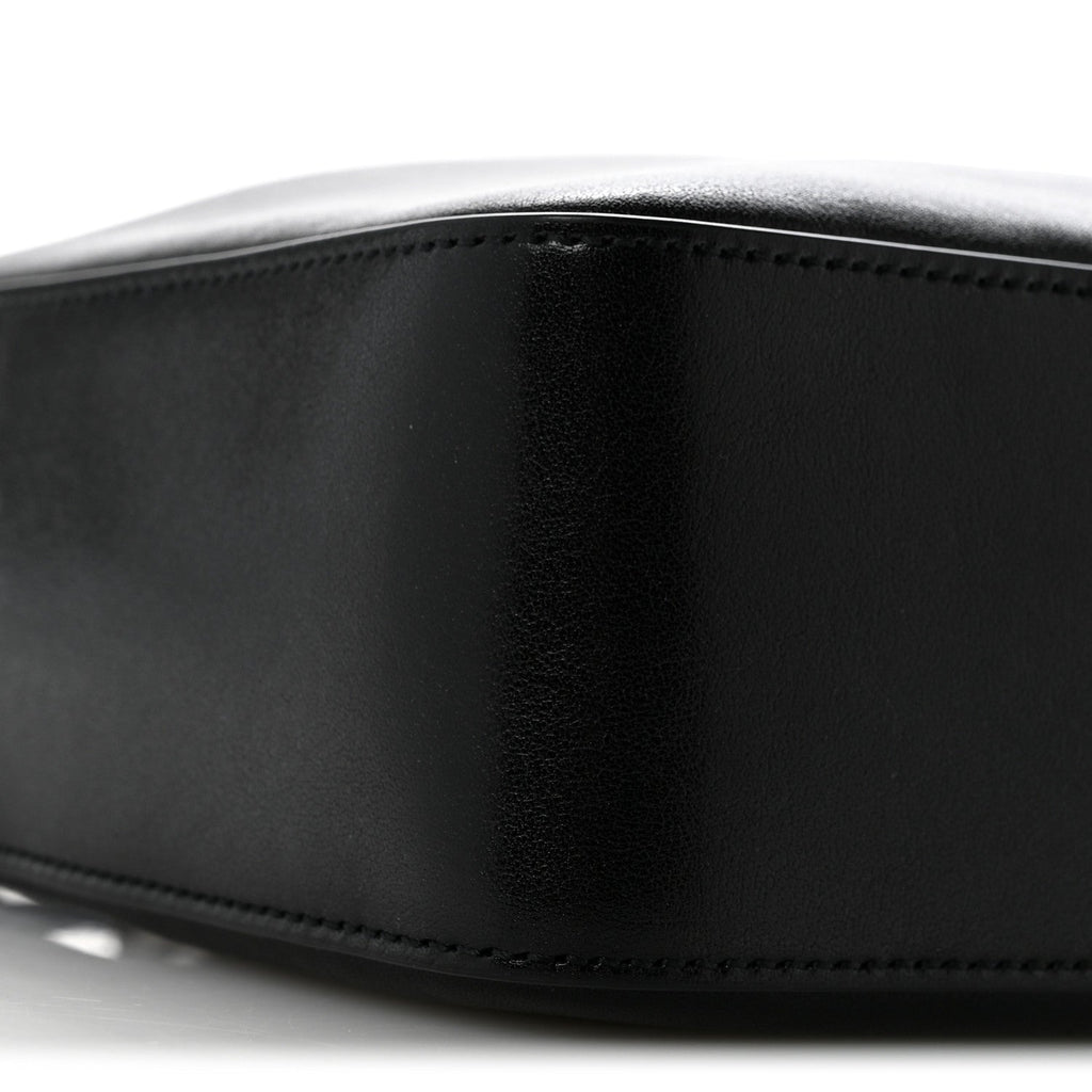 Calfskin Small Bucket Bag Black