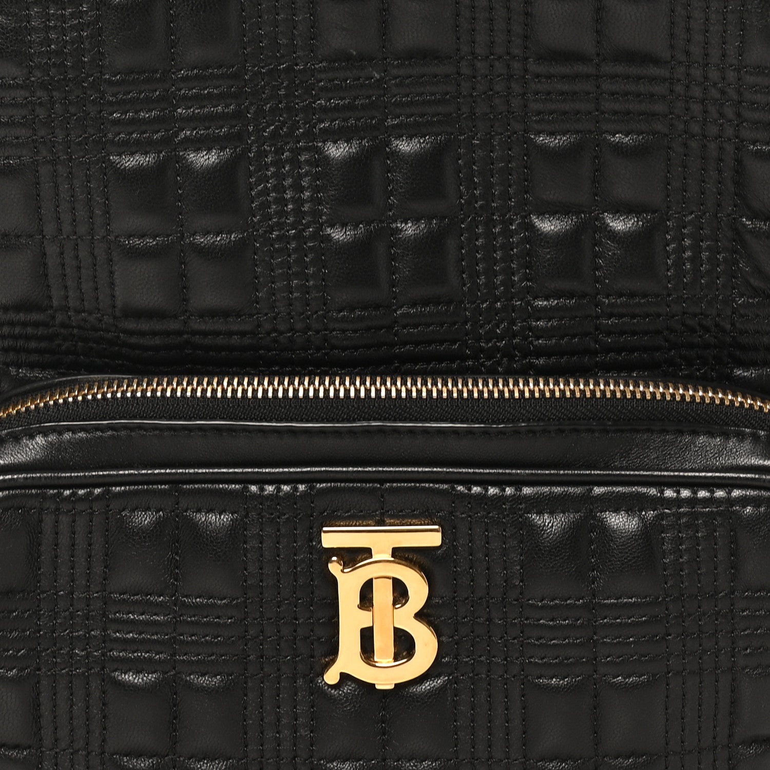Lambskin Quilted TB Backpack Black