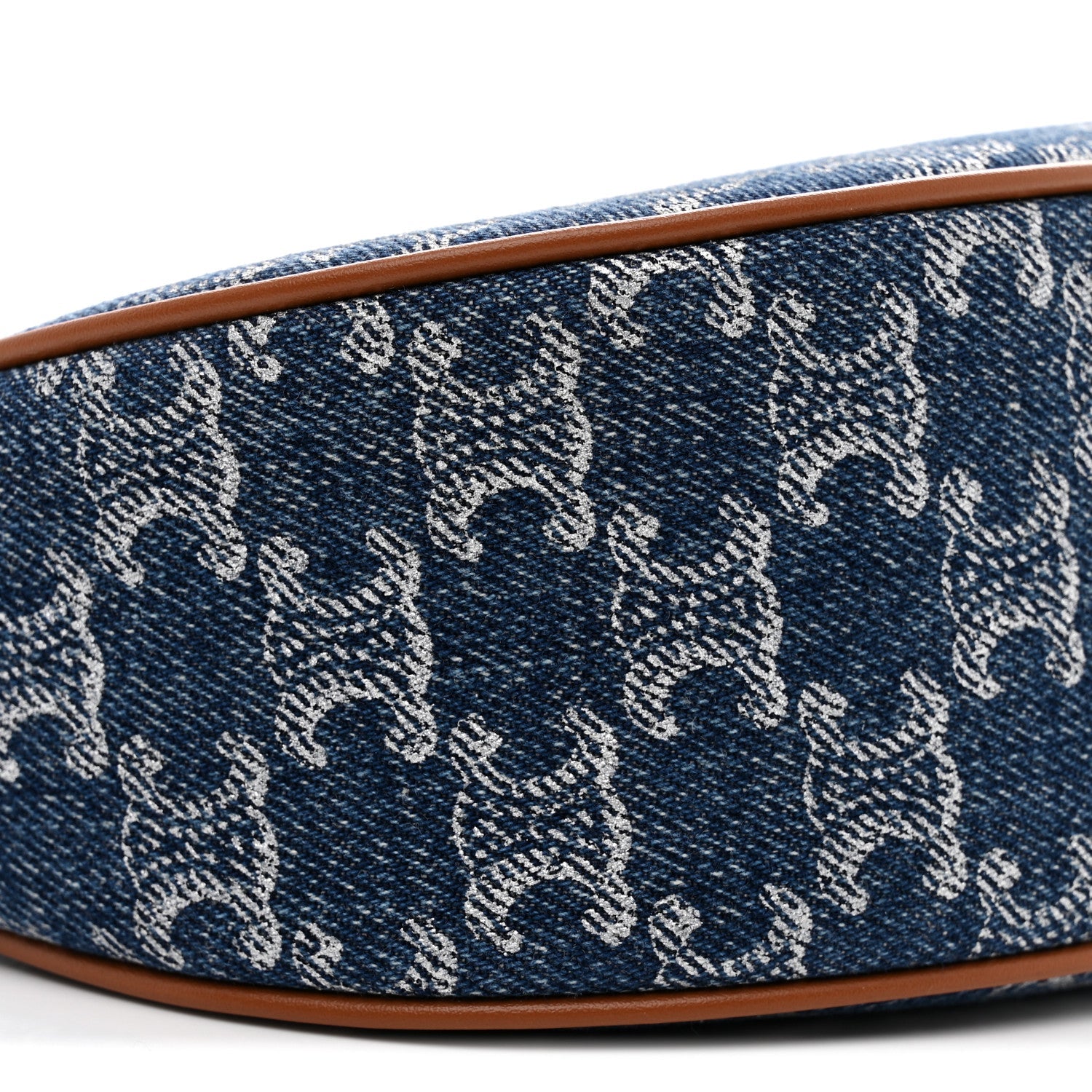 Denim Triomphe Ava Shoulder Bag Blue