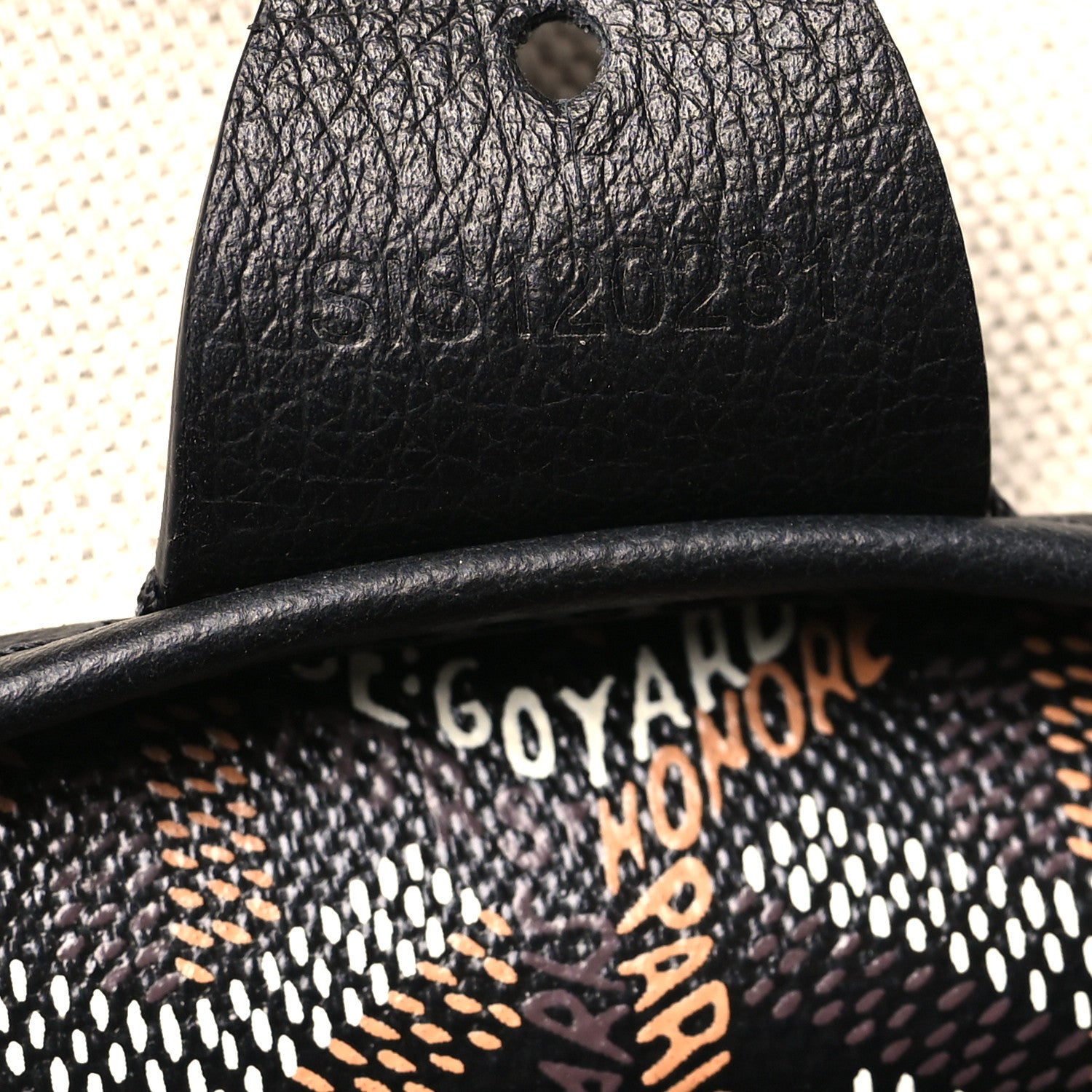 Goyardine Artois PM Black PM Black