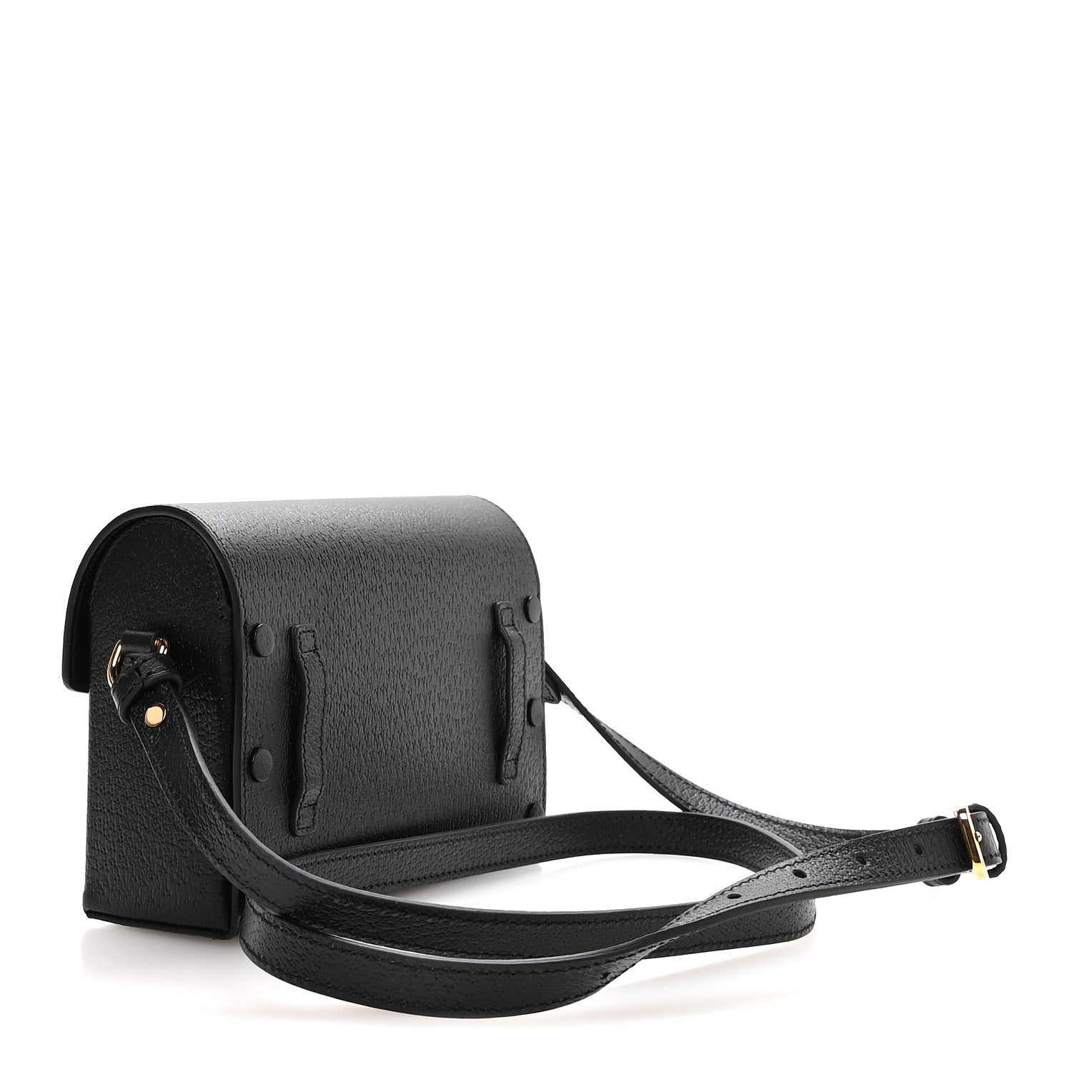 Calfskin Horsebit 1955 Shoulder Bag Black