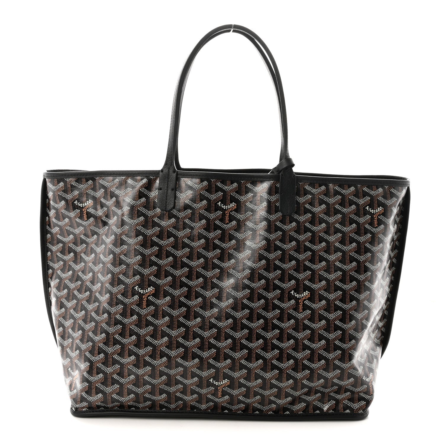 Goyardine Reversible Anjou PM Black