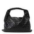 Calfskin Intrecciato Small Hop Black