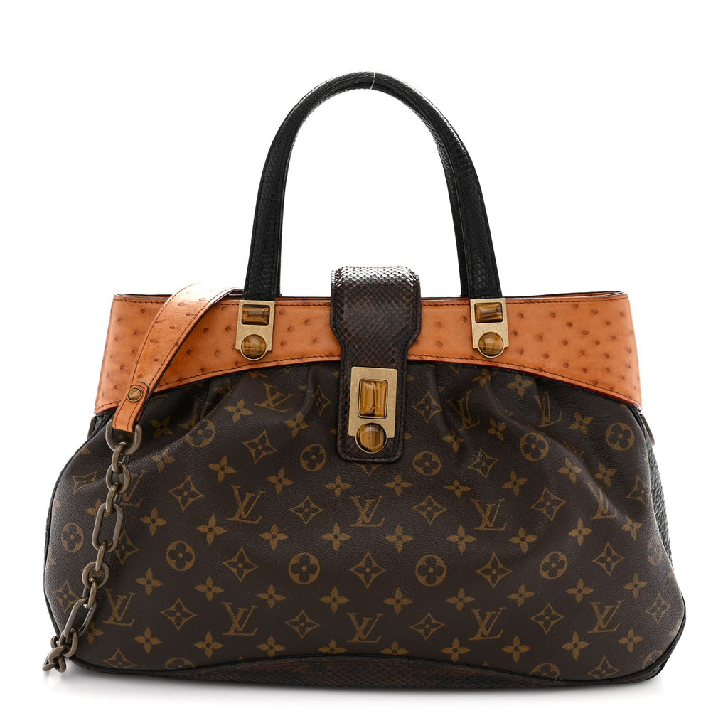 Monogram Ostrich Oskar Waltz