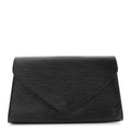 Epi Art Deco Clutch Black