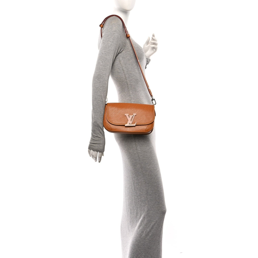 Epi Buci Crossbody Gold Honey