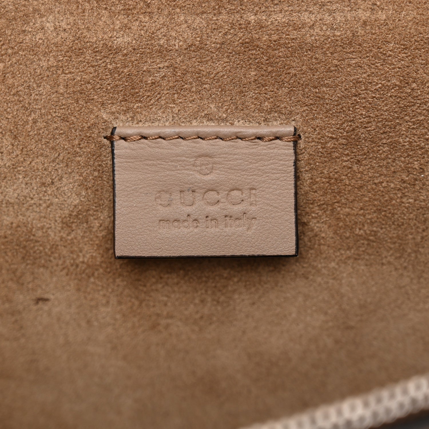 GG Supreme Monogram Medium Dionysus Shoulder Bag Taupe