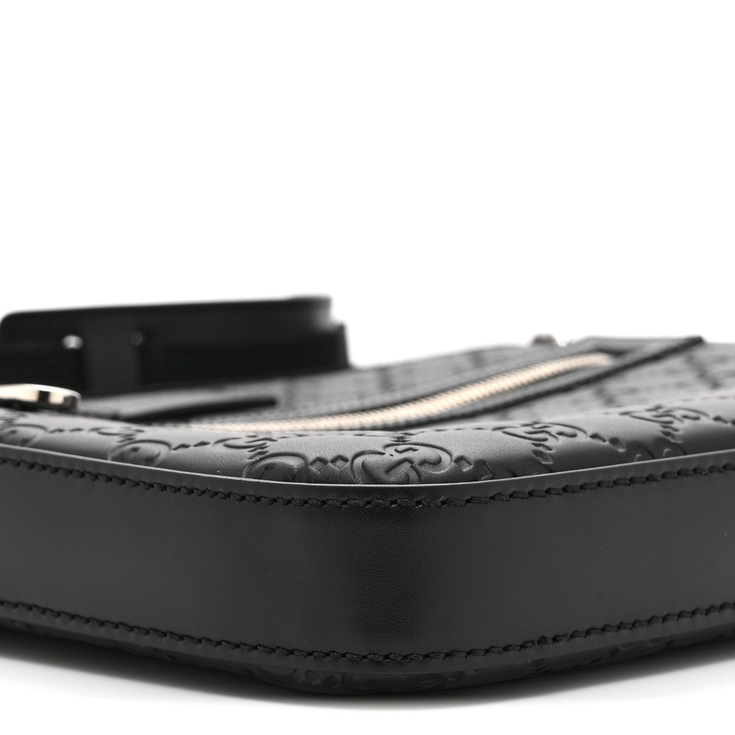 Guccissima Signature Small Messenger Bag Black