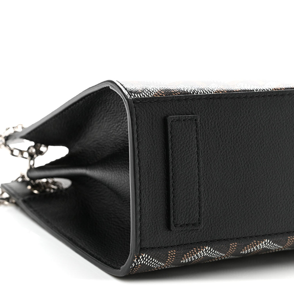 Goyardine Rouette Structure PM Black