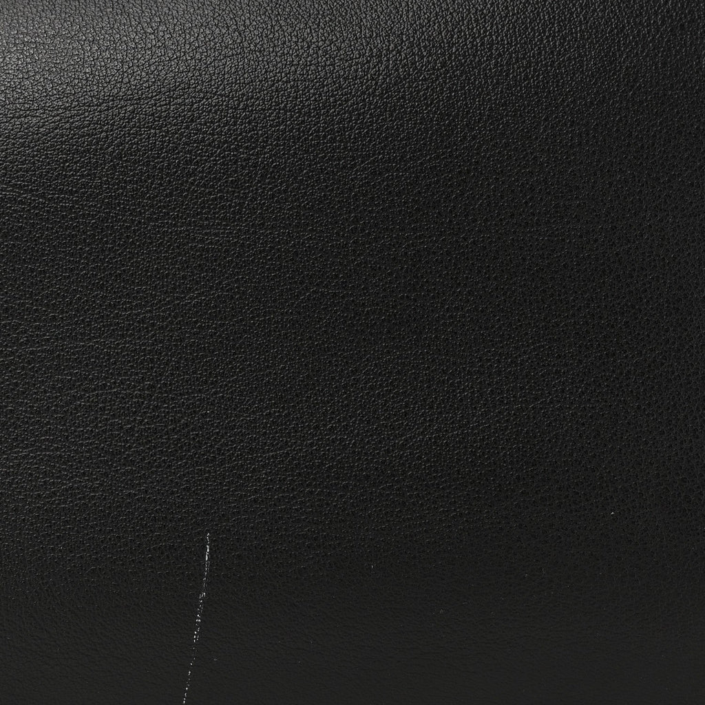Calfskin Large Shopping Tote Black