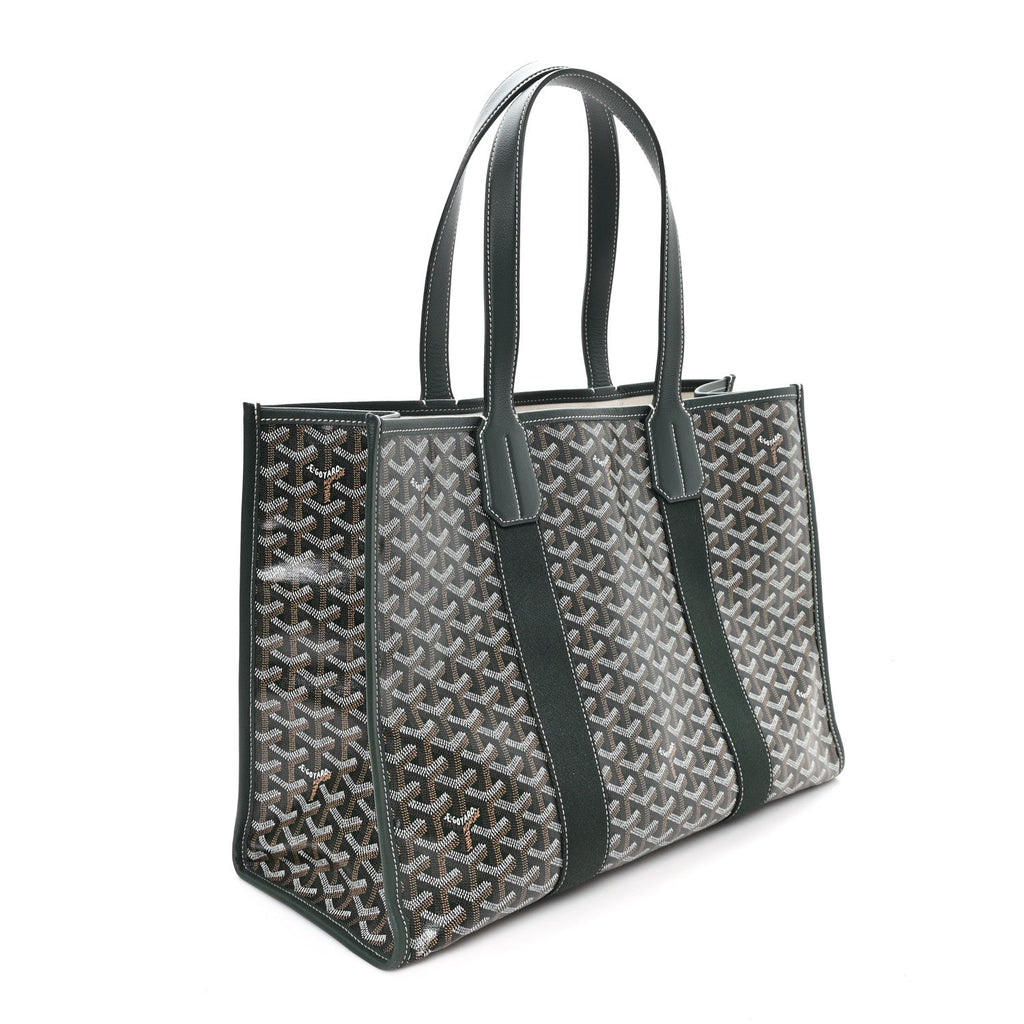 Goyardine Villette MM Tote Green