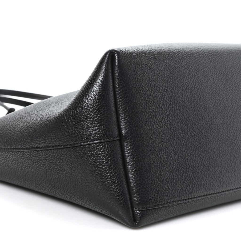 Calfskin Travel Tote Black
