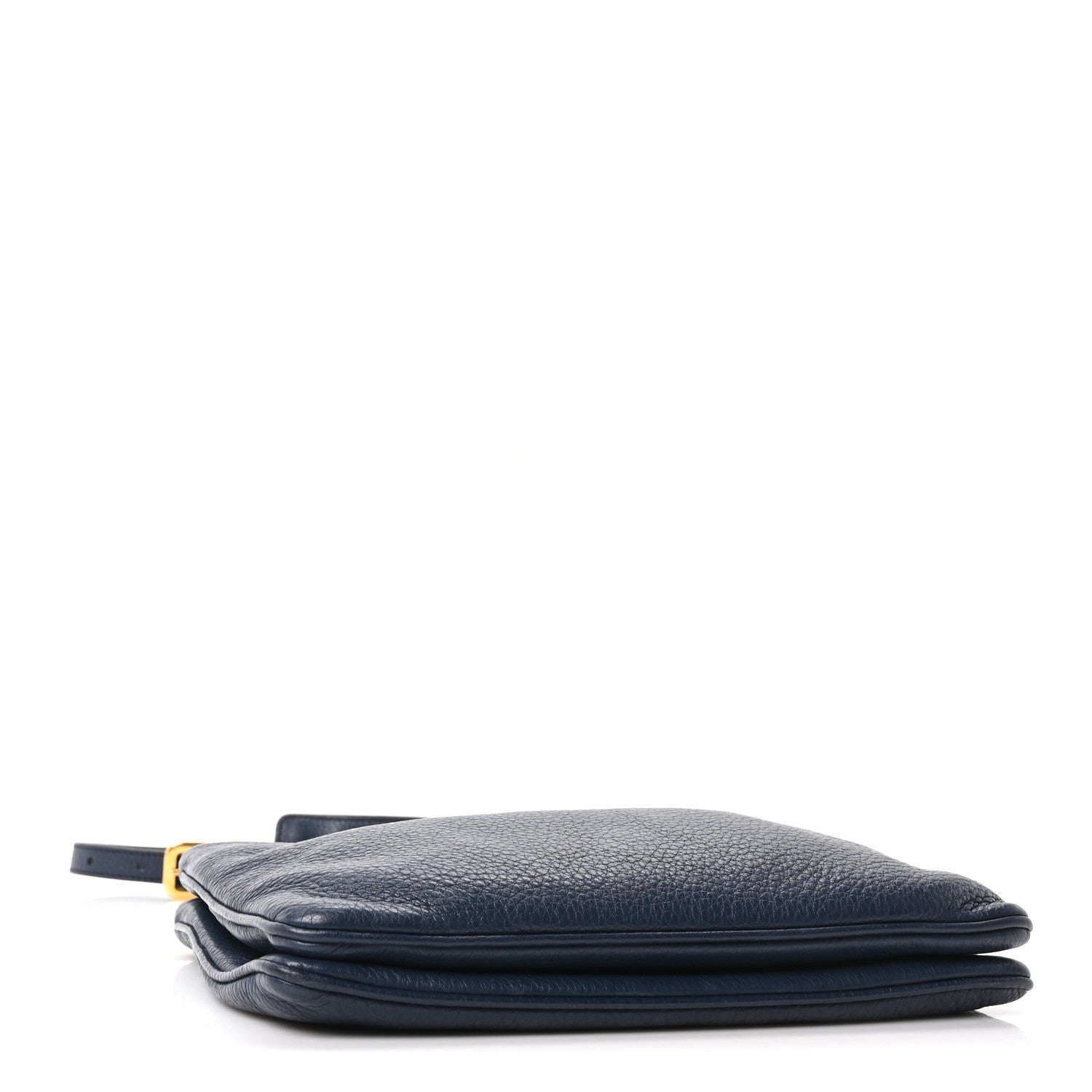 Vitello Phenix Double Zip Crossbody Bag Baltico