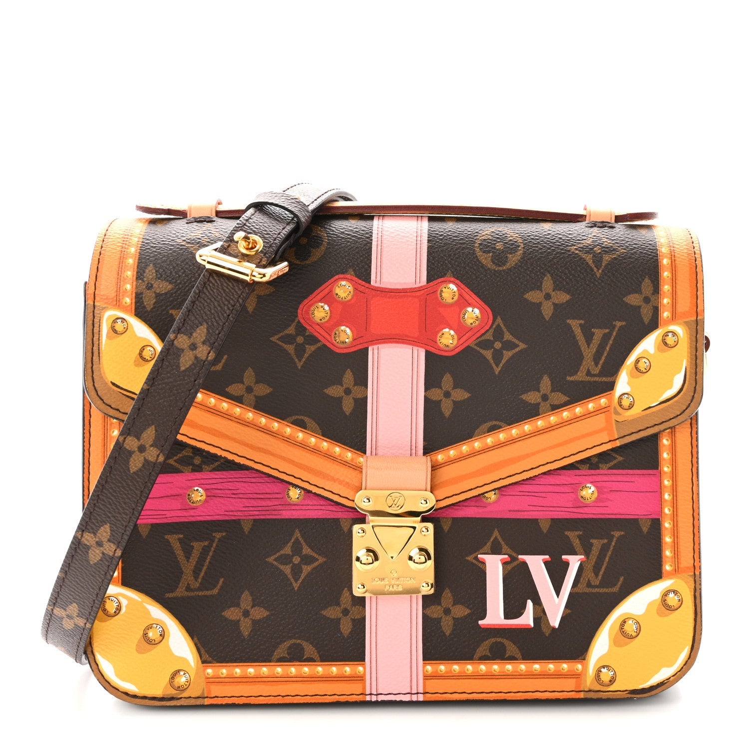 Monogram Summer Trunks Pochette Metis