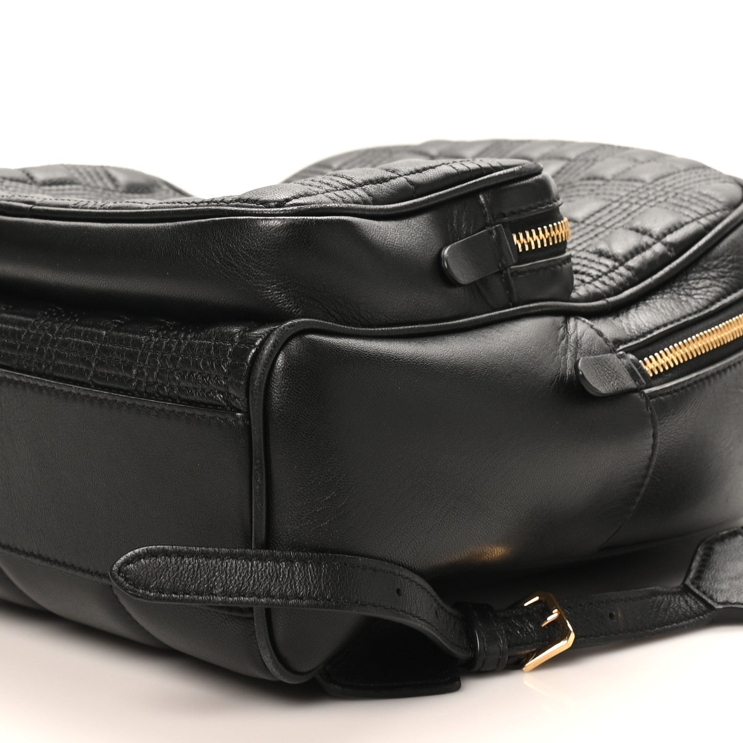 Lambskin Quilted TB Backpack Black