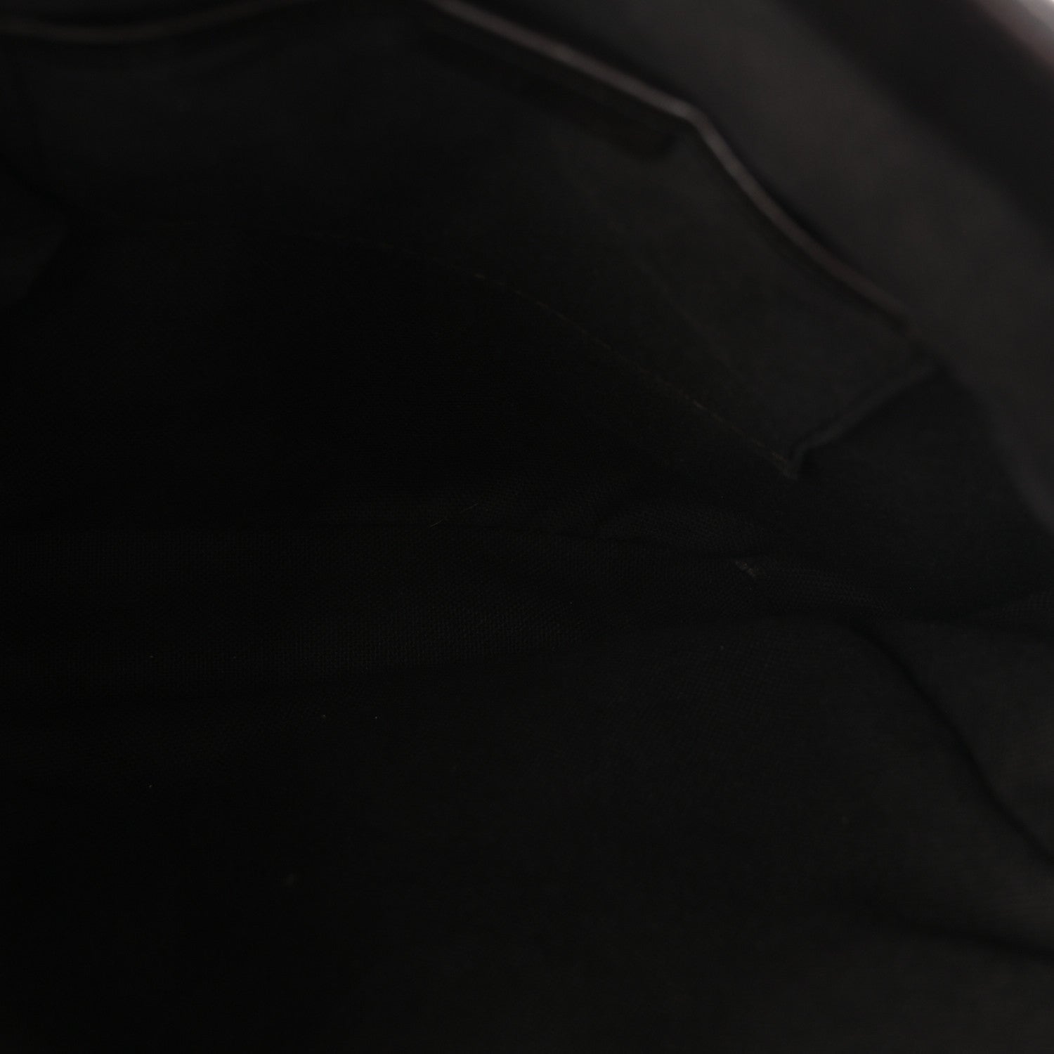 Grained Calfskin Haymarket Check Medium Golderton Tote Chocolate
