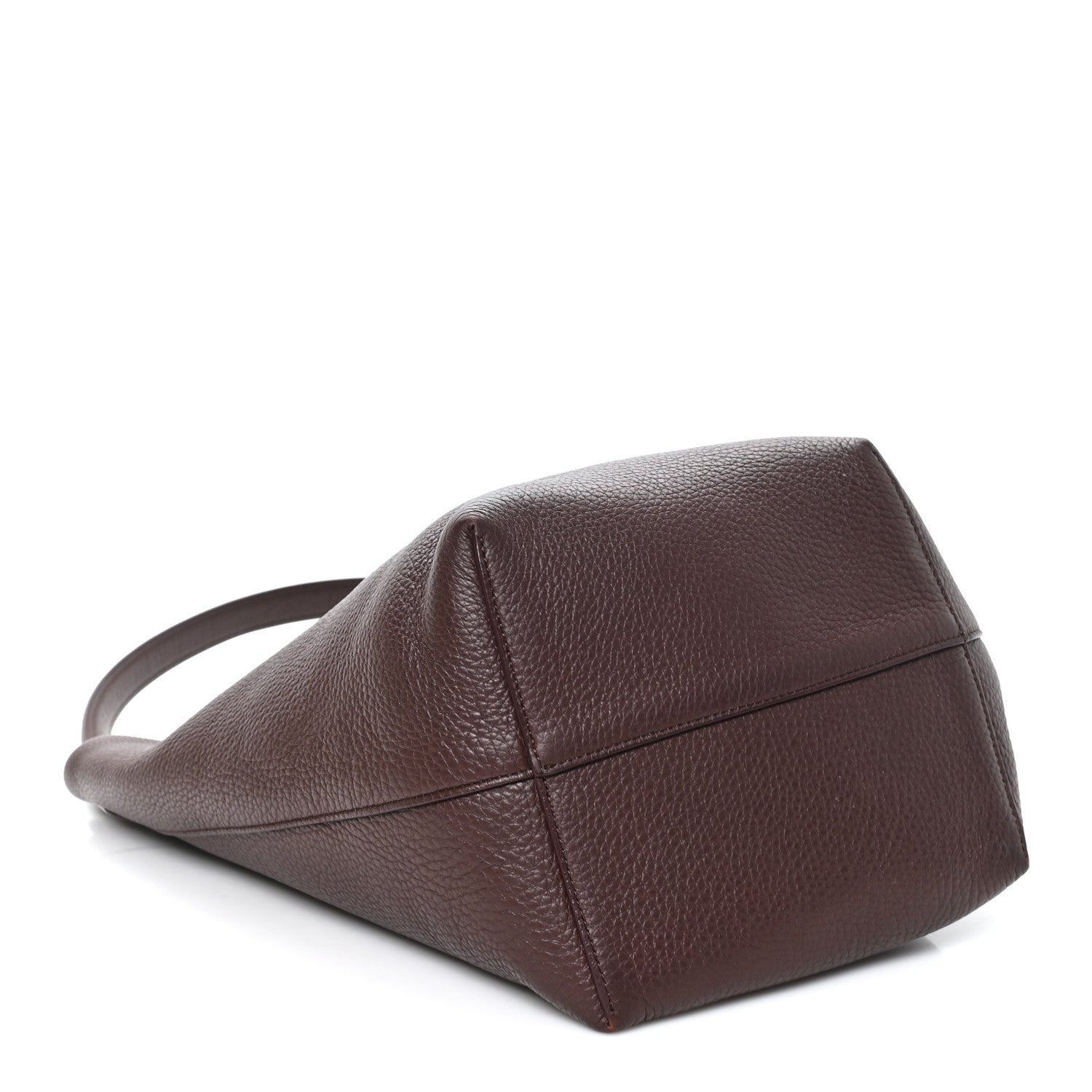 Grained Calfskin Medium N/S Park Tote Acajou