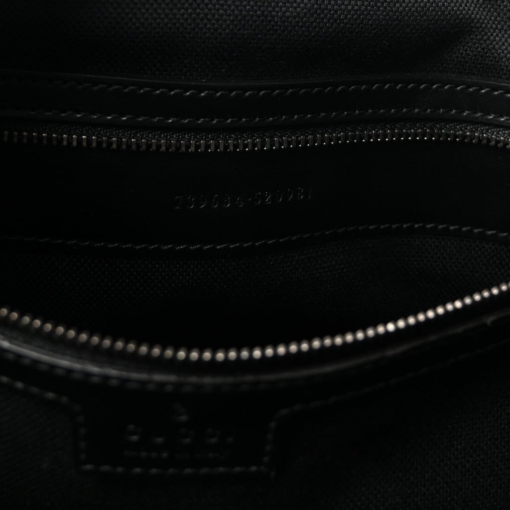 Calfskin Matelasse Monochrome Large GG Marmont Tote Bag Black