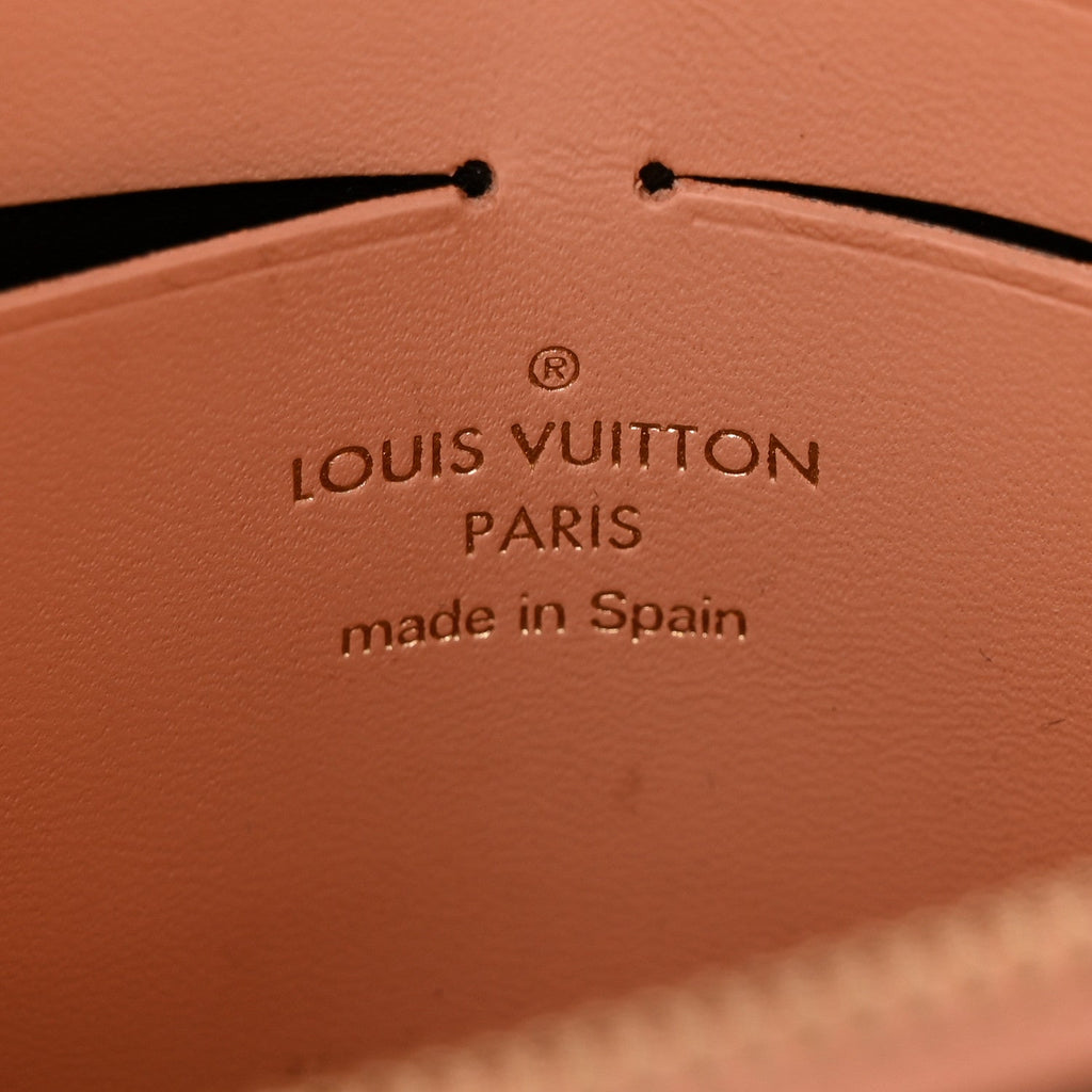 Damier Ebene Vavin Chain Wallet Creme
