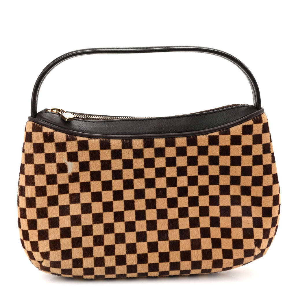 Calf Hair Damier Sauvage Tigre