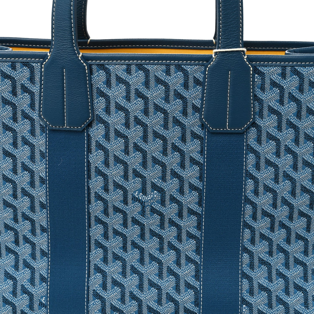 Goyardine Villette PM Tote Ocean Blue