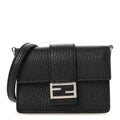 Cuoio Romano Micro Flat Baguette Black