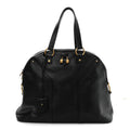 Calfskin Oversized Muse Black