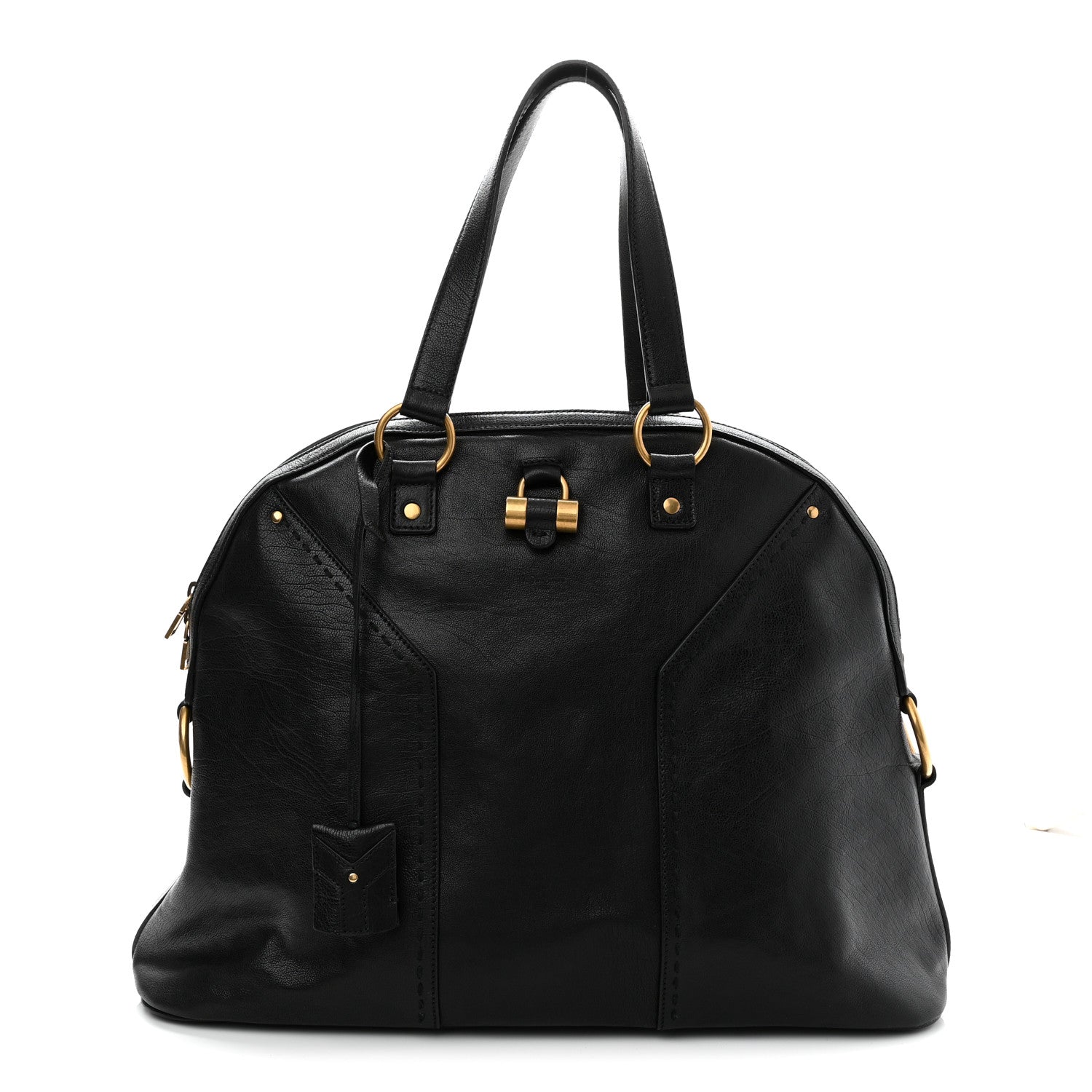 Calfskin Oversized Muse Black