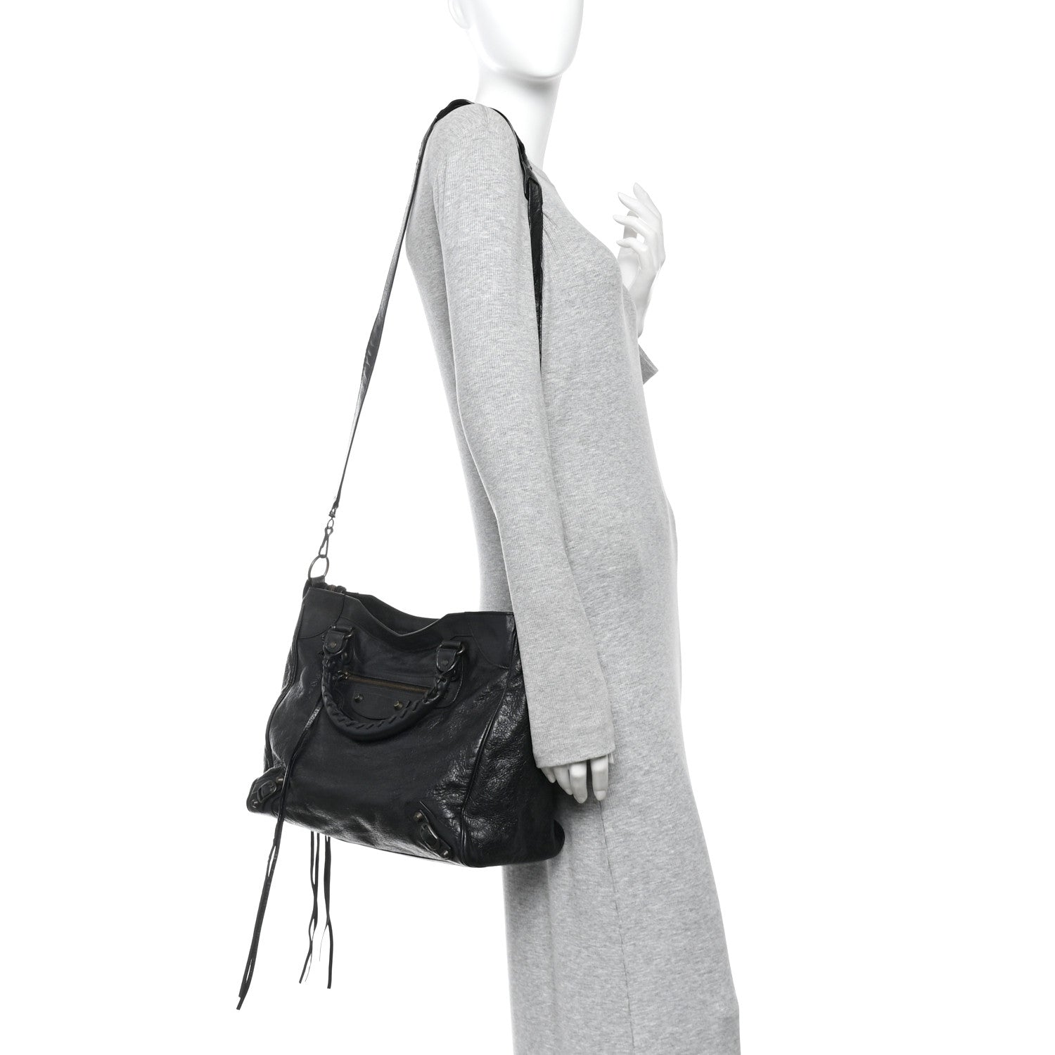 Agneau Classic Hardware Velo Black