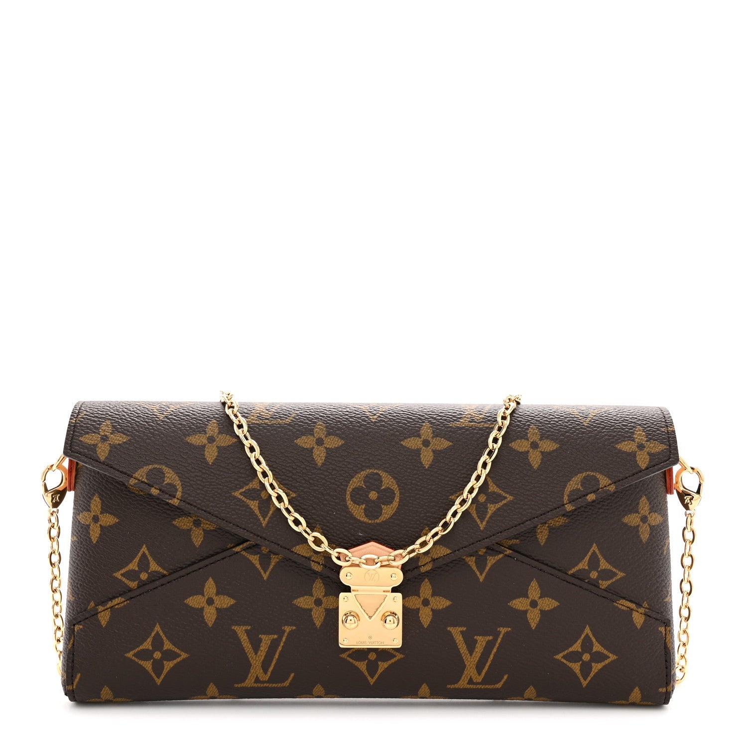 Monogram Grace Coddington Kirigami Organizer On Chain Beige