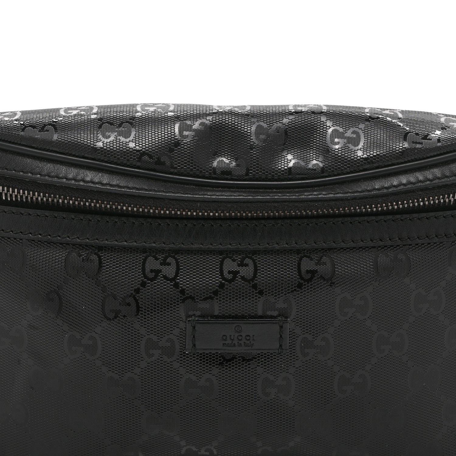 Imprime Monogram Belt Bag Black