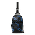 Damier Graphite Pixel Avenue Sling Backpack Blue