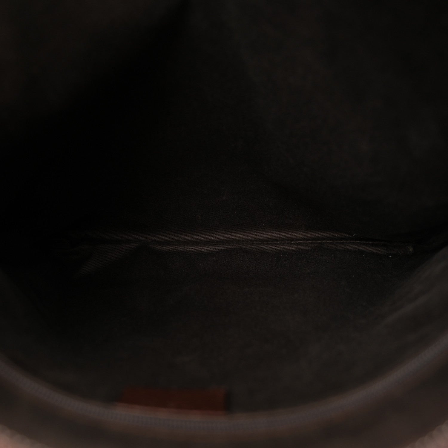 GG Supreme Monogram Medium Flat Messenger Bag Dark Brown