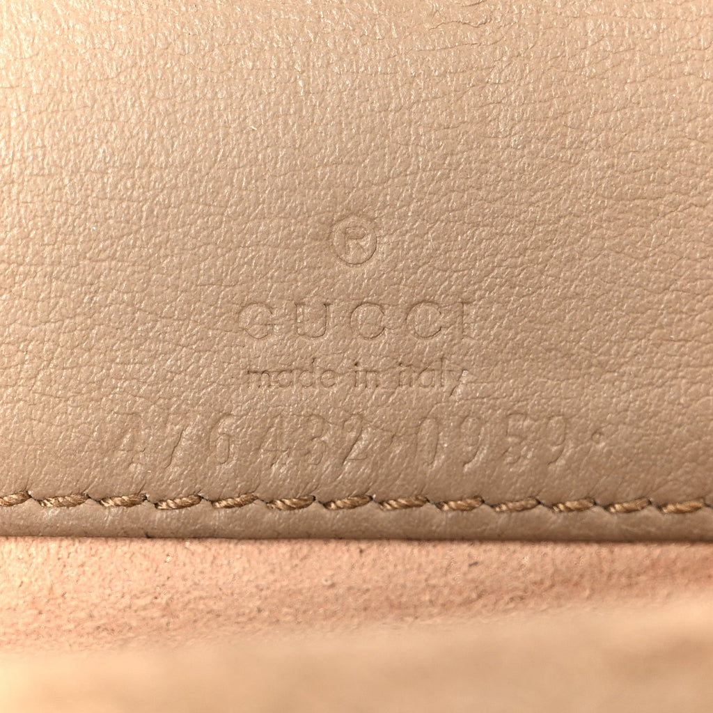 GG Supreme Monogram Super Mini Dionysus Shoulder Bag Taupe