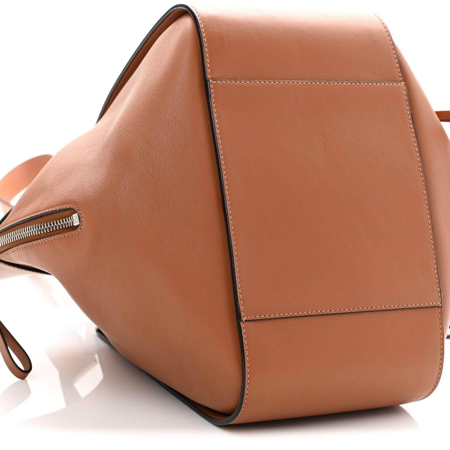 Calfskin Small Hammock Shoulder Bag Tan