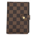 Damier Ebene Small Ring Agenda Cover