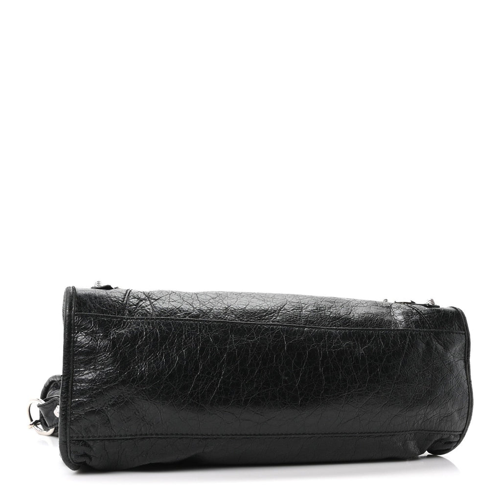 Agneau Giant 12 Silver Hardware City Black