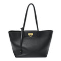 Calfskin Travel Tote Black