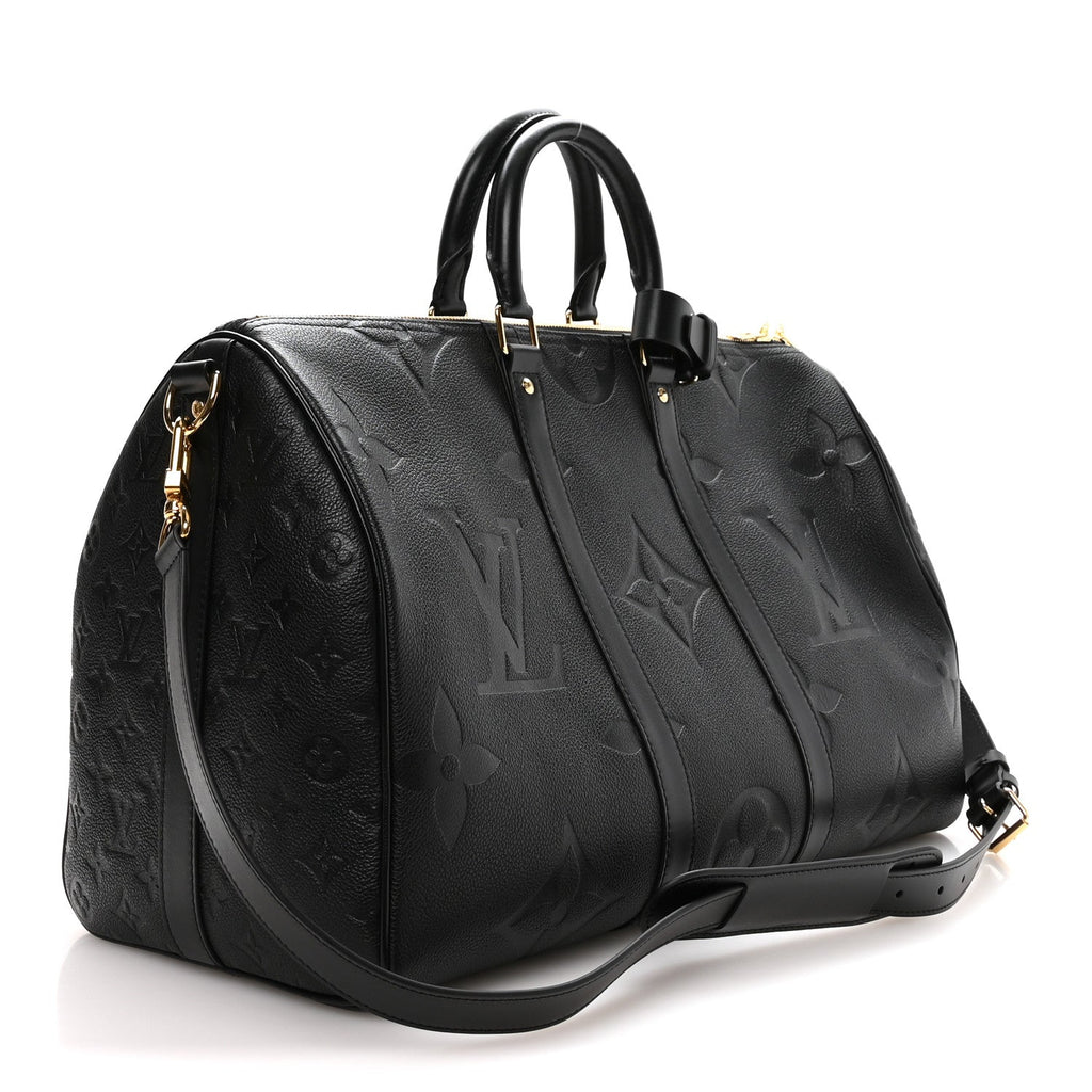 Empreinte Monogram Giant Keepall Bandouliere 45 Black