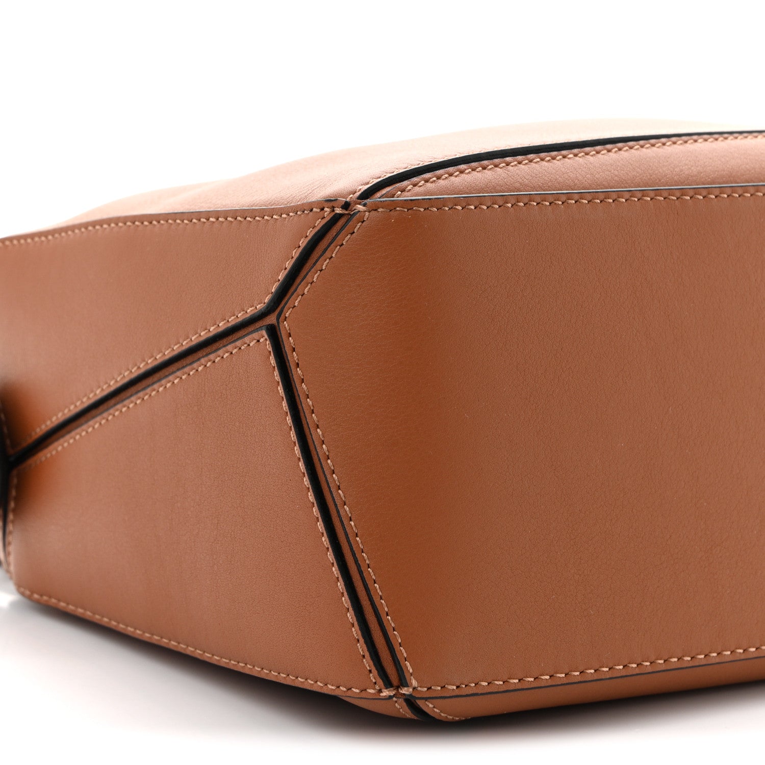 Calfskin Small Puzzle Bag Tan