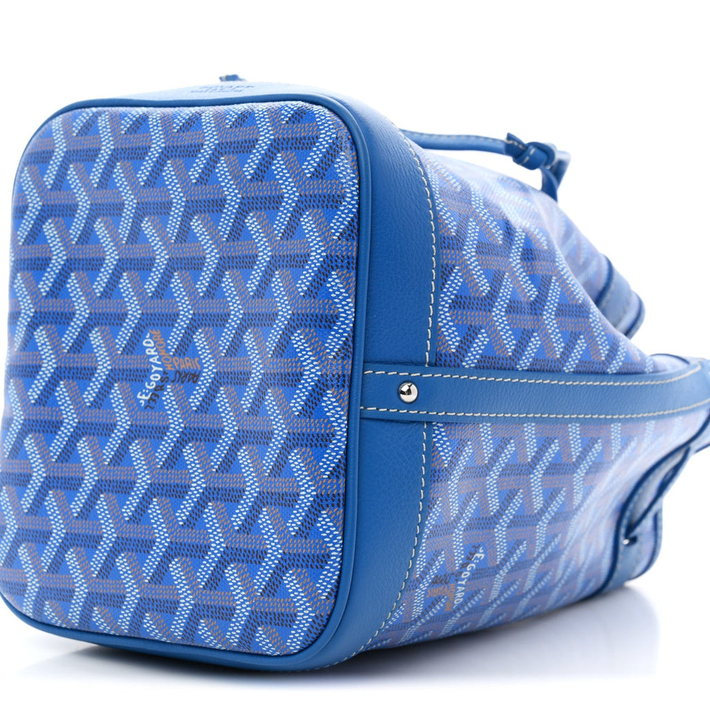 Goyardine Petit Flot Bucket Bag PM Sky Morning