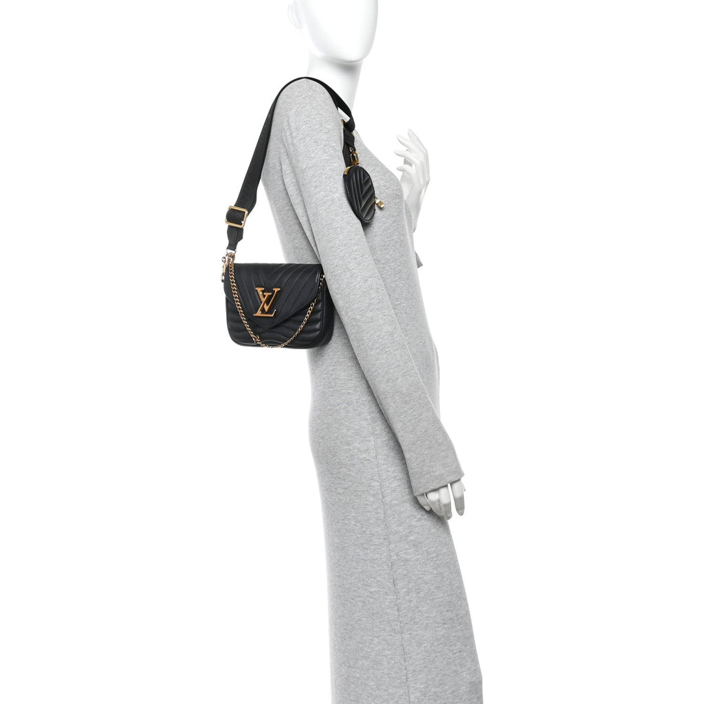 Calfskin New Wave Multi Pochette Black