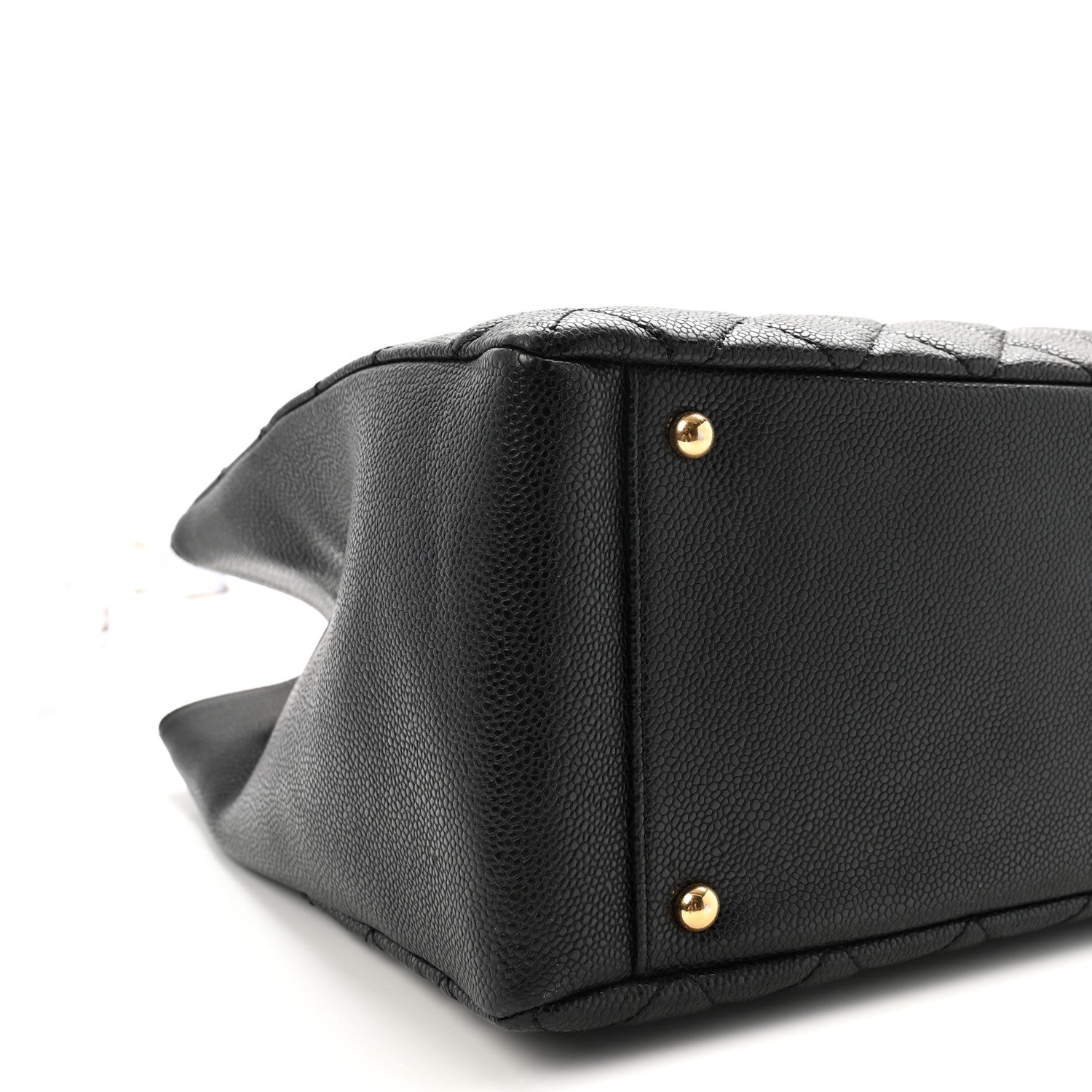 Caviar Quilted XL Grand Shopping Tote GST Black