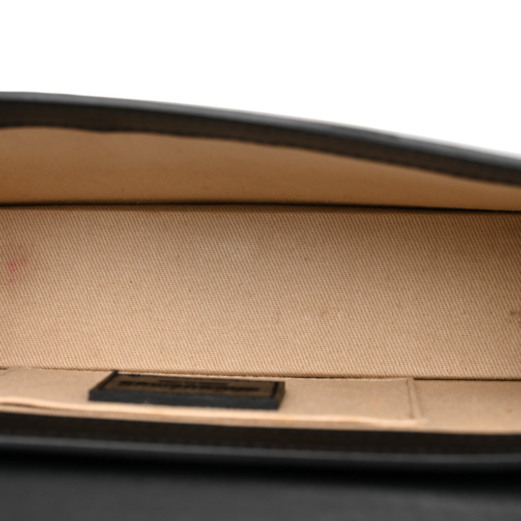 Smooth Calfskin Le Chiquito Long Black