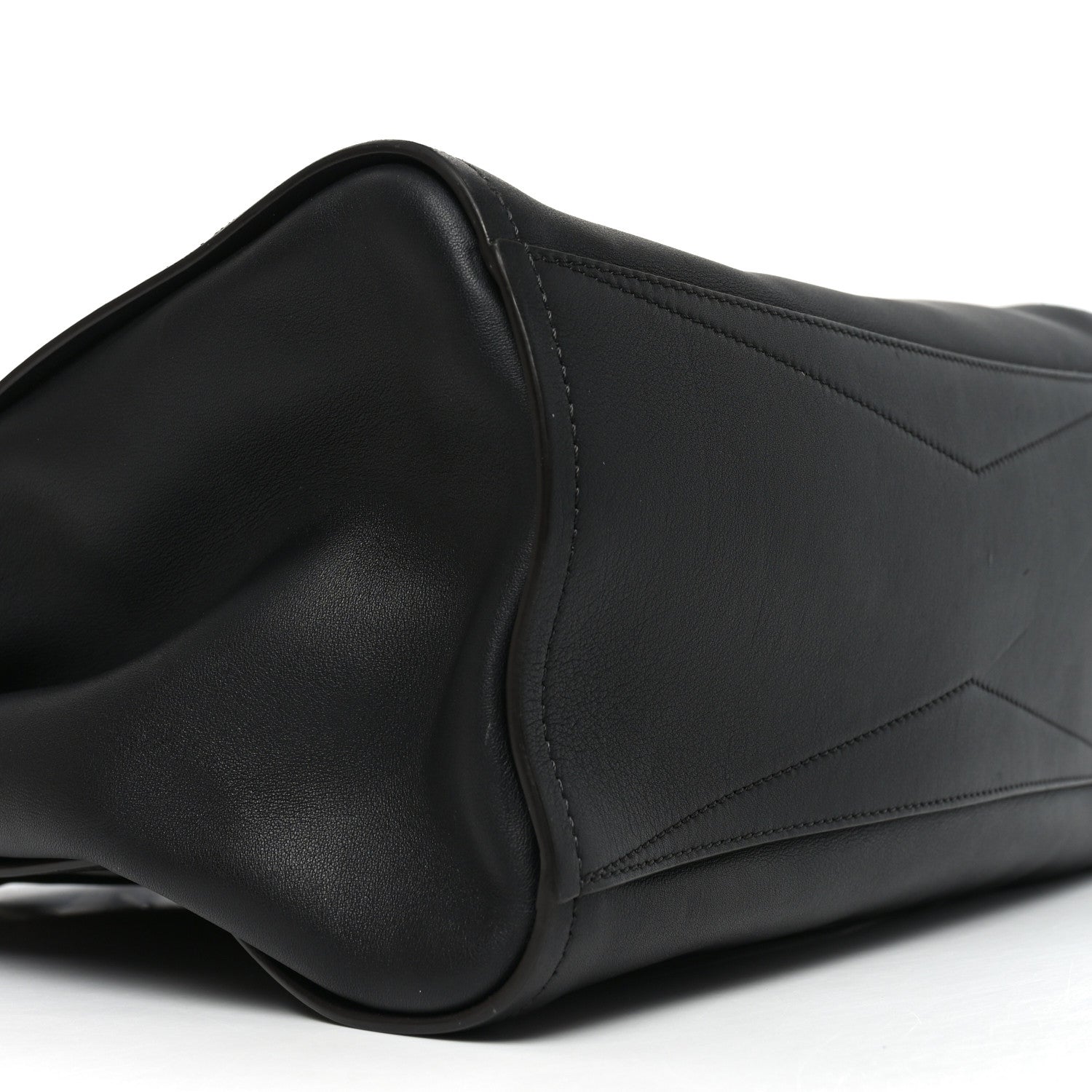 Calfskin Medium Mystic Shoulder Bag Black